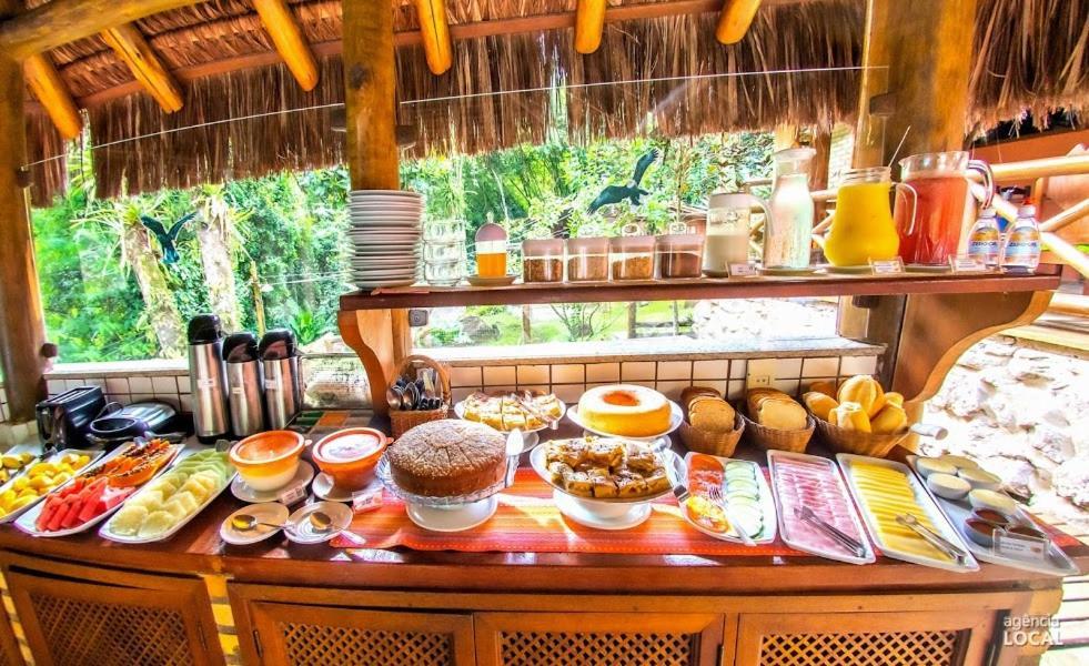 Casa Bonita Hospedagem E Cafe Vila do Abraao Ngoại thất bức ảnh