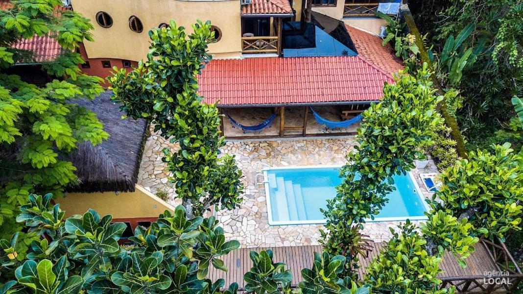 Casa Bonita Hospedagem E Cafe Vila do Abraao Ngoại thất bức ảnh