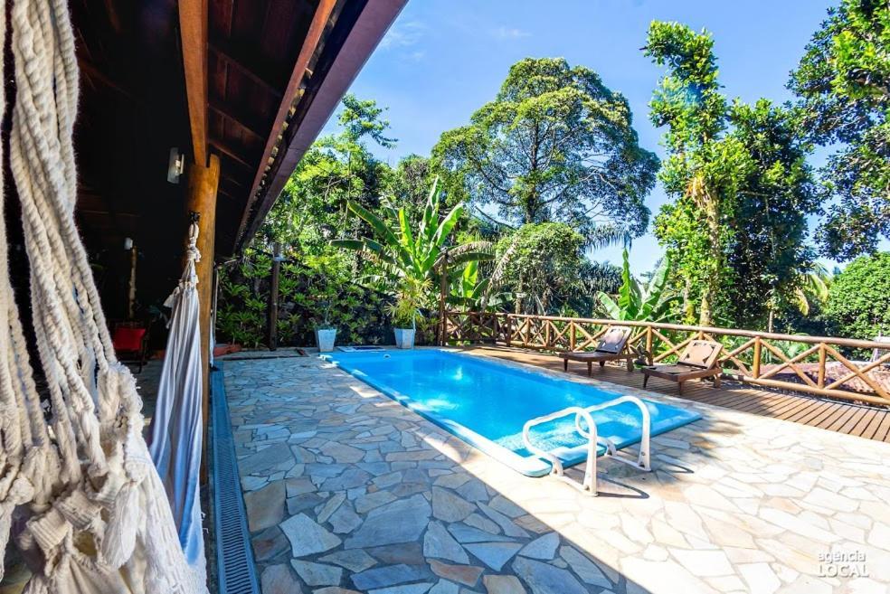 Casa Bonita Hospedagem E Cafe Vila do Abraao Ngoại thất bức ảnh
