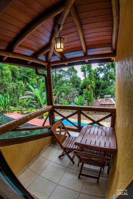 Casa Bonita Hospedagem E Cafe Vila do Abraao Ngoại thất bức ảnh