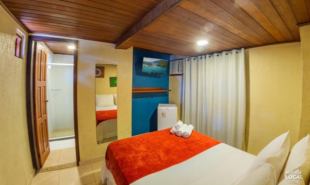 Casa Bonita Hospedagem E Cafe Vila do Abraao Ngoại thất bức ảnh