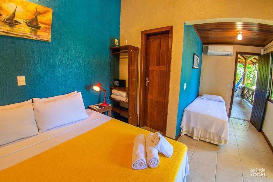 Casa Bonita Hospedagem E Cafe Vila do Abraao Ngoại thất bức ảnh