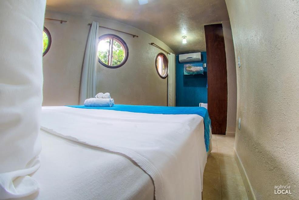 Casa Bonita Hospedagem E Cafe Vila do Abraao Ngoại thất bức ảnh