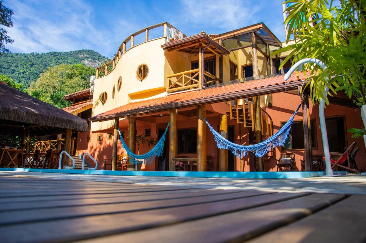 Casa Bonita Hospedagem E Cafe Vila do Abraao Ngoại thất bức ảnh