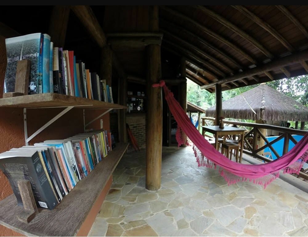 Casa Bonita Hospedagem E Cafe Vila do Abraao Ngoại thất bức ảnh