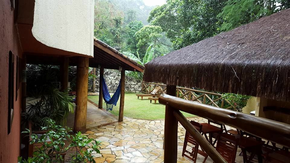Casa Bonita Hospedagem E Cafe Vila do Abraao Ngoại thất bức ảnh